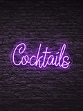 Led Neon sign "Cocktails"