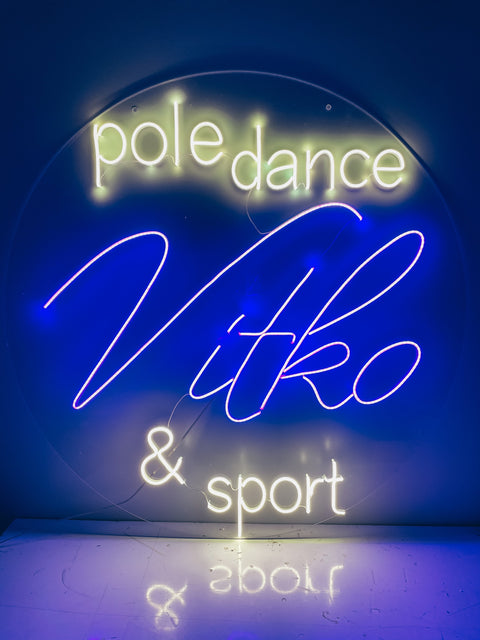 Led Neon Sign "Pole Dance"