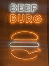Led Neon Sign "Beef Burg"