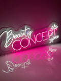 Led Neon Sign "Beauty Concept"
