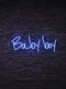 LED Neon Sign "Baby Boy"