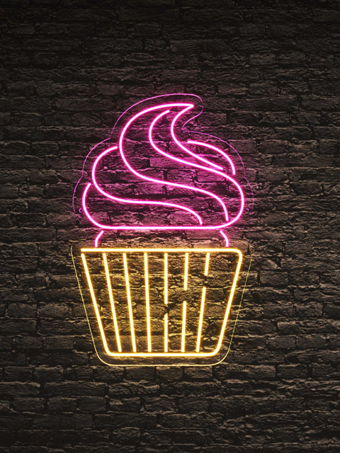 Led Neon Sign "Cupcake"