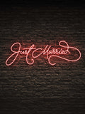 Led Neon Sign "Just Married"