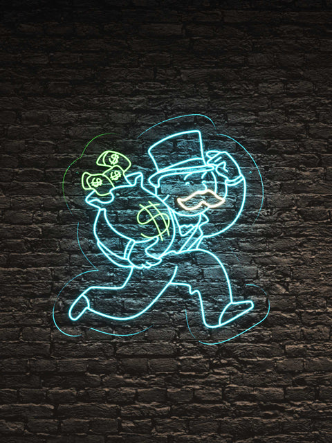 LED Neon Sign "Monopoly"